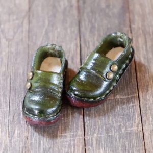 Monk shoes dark green